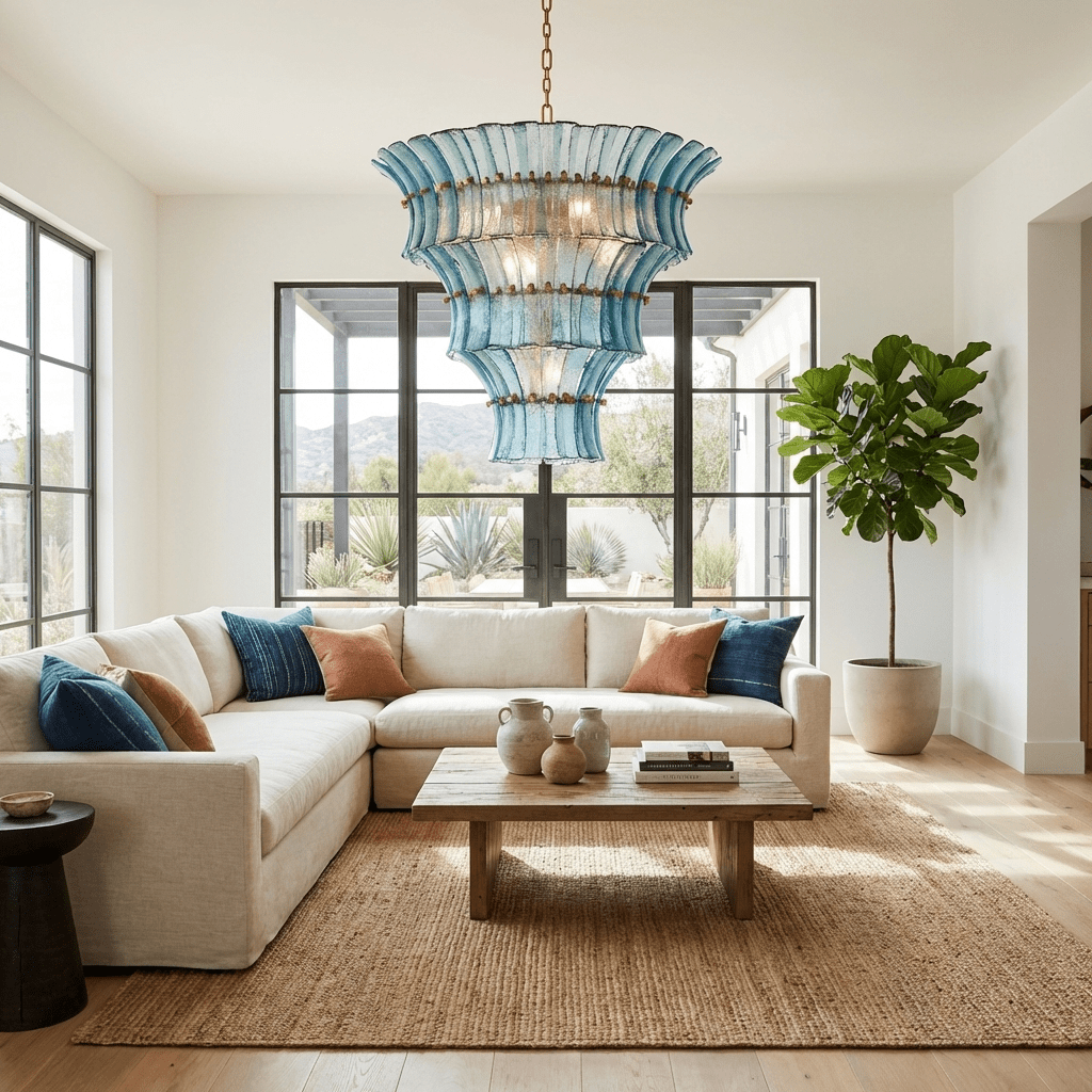 Tiered Pendant Chandelier — Chandelier | Maison Monashee — view 12