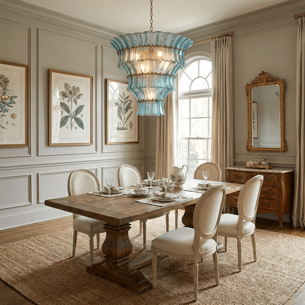 Tiered Pendant Chandelier — Chandelier | Maison Monashee — view 11
