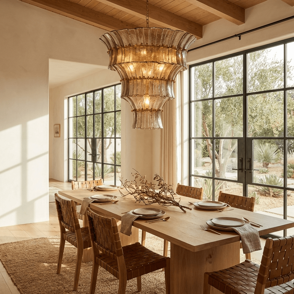 Tiered Pendant Chandelier — Chandelier | Maison Monashee — view 2