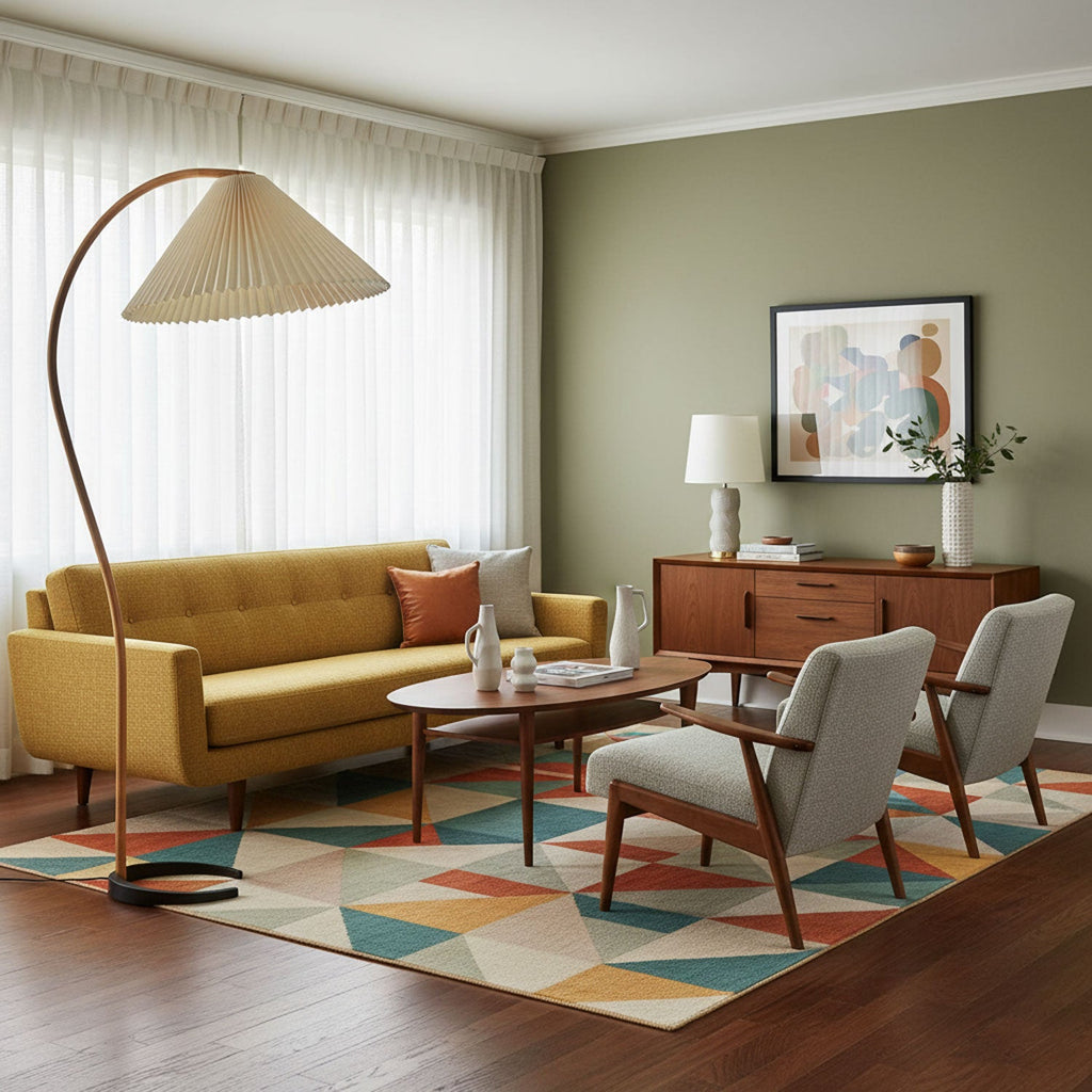 Scandinavian Wood Floor Lamp — Floor Lamp | Maison Monashee — view 14
