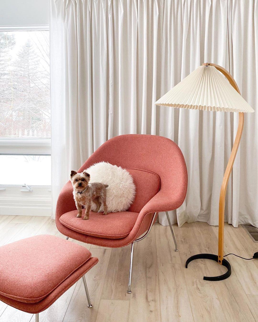 Scandinavian Wood Floor Lamp — Floor Lamp | Maison Monashee — view 47
