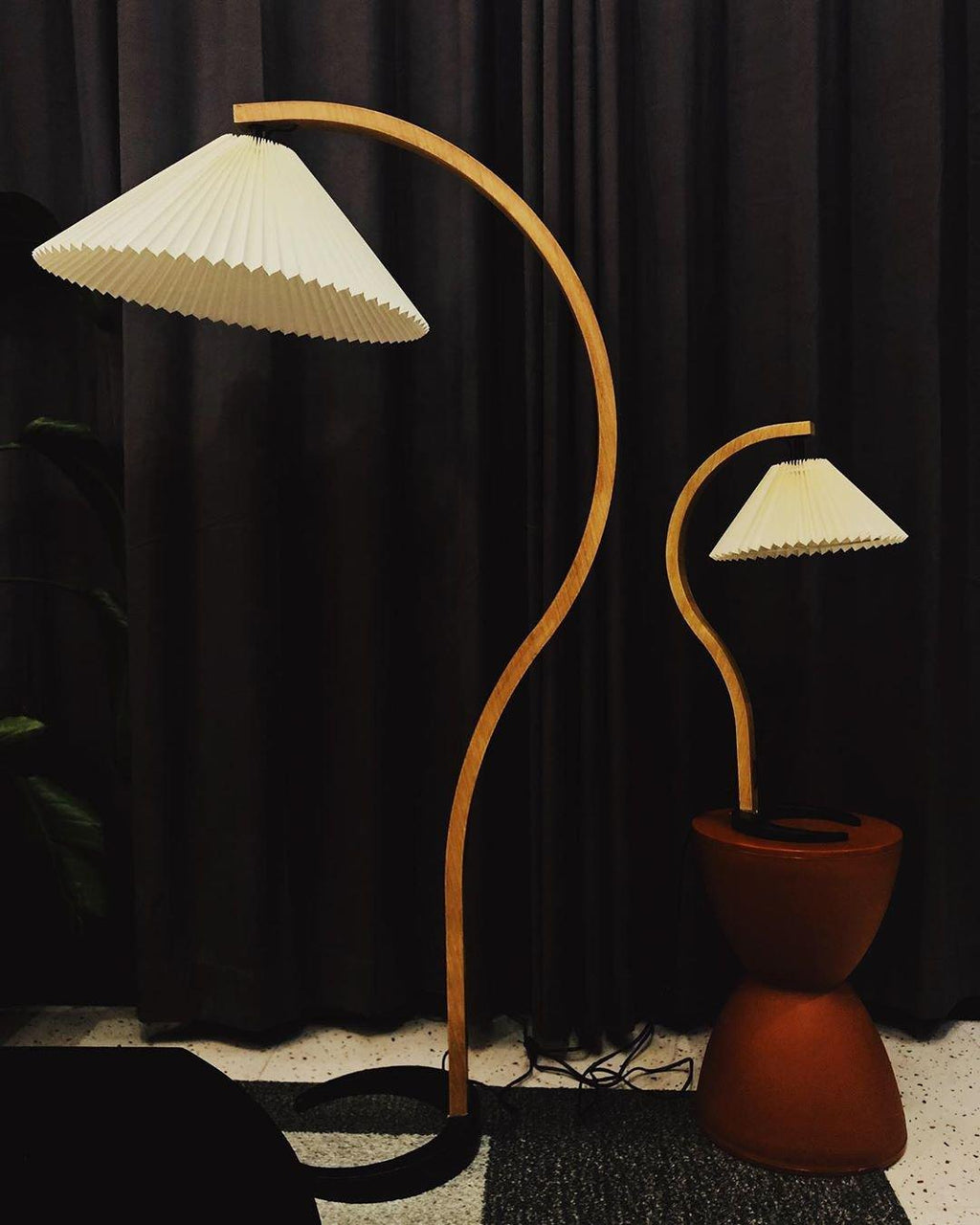 Scandinavian Wood Floor Lamp — Floor Lamp | Maison Monashee — view 54