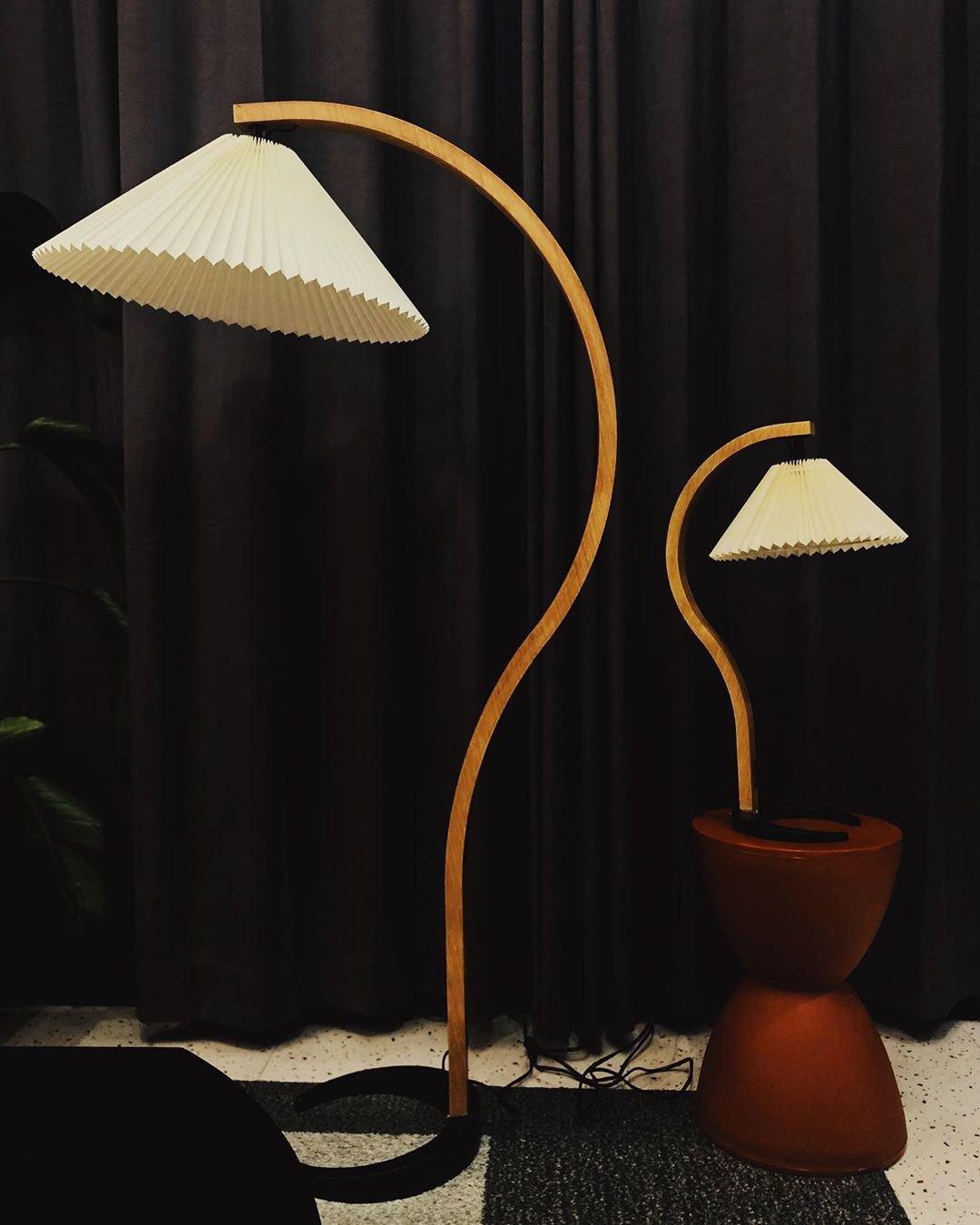 Scandinavian Wood Floor Lamp — Floor Lamp | Maison Monashee — view 54