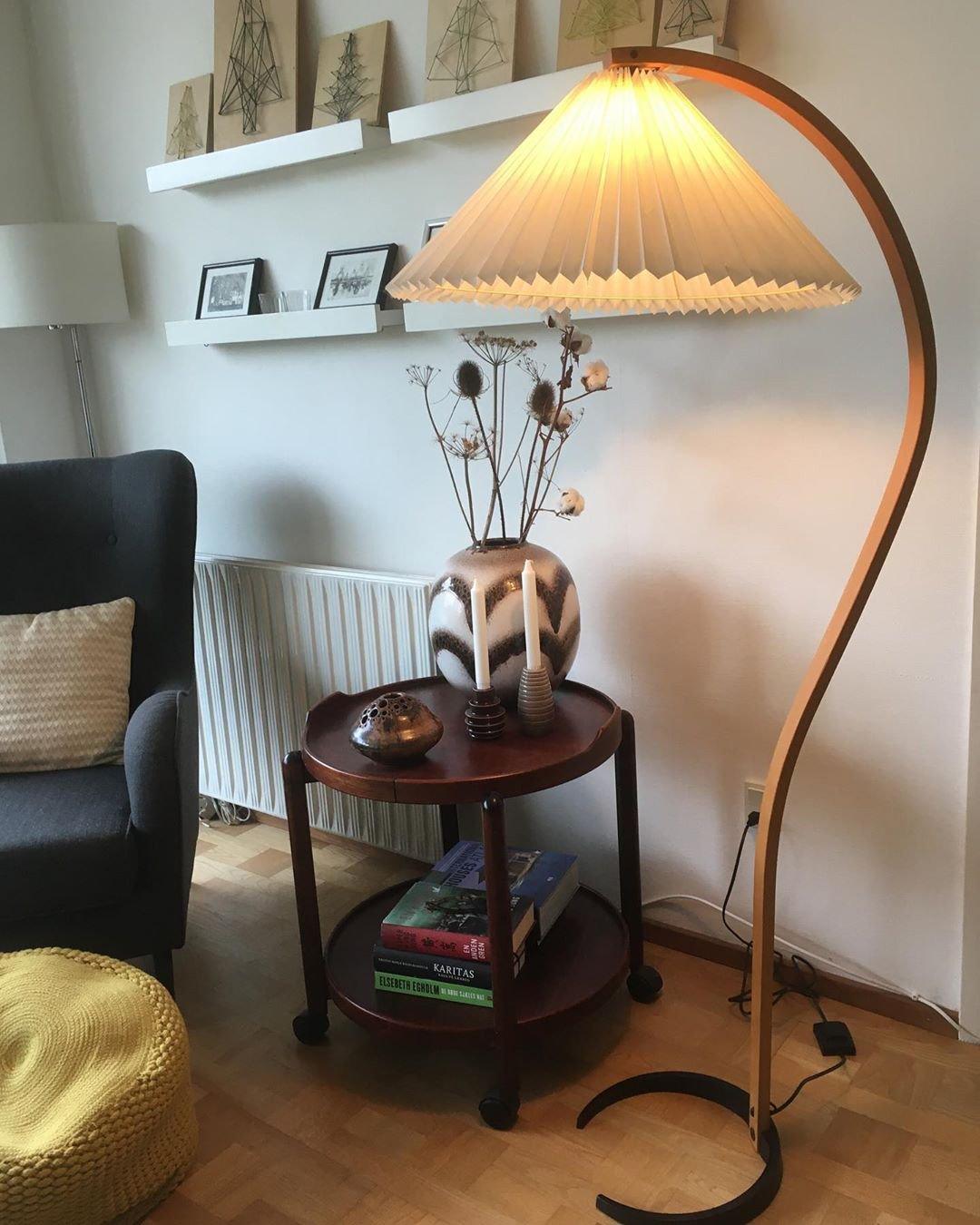 Scandinavian Wood Floor Lamp — Floor Lamp | Maison Monashee — view 58