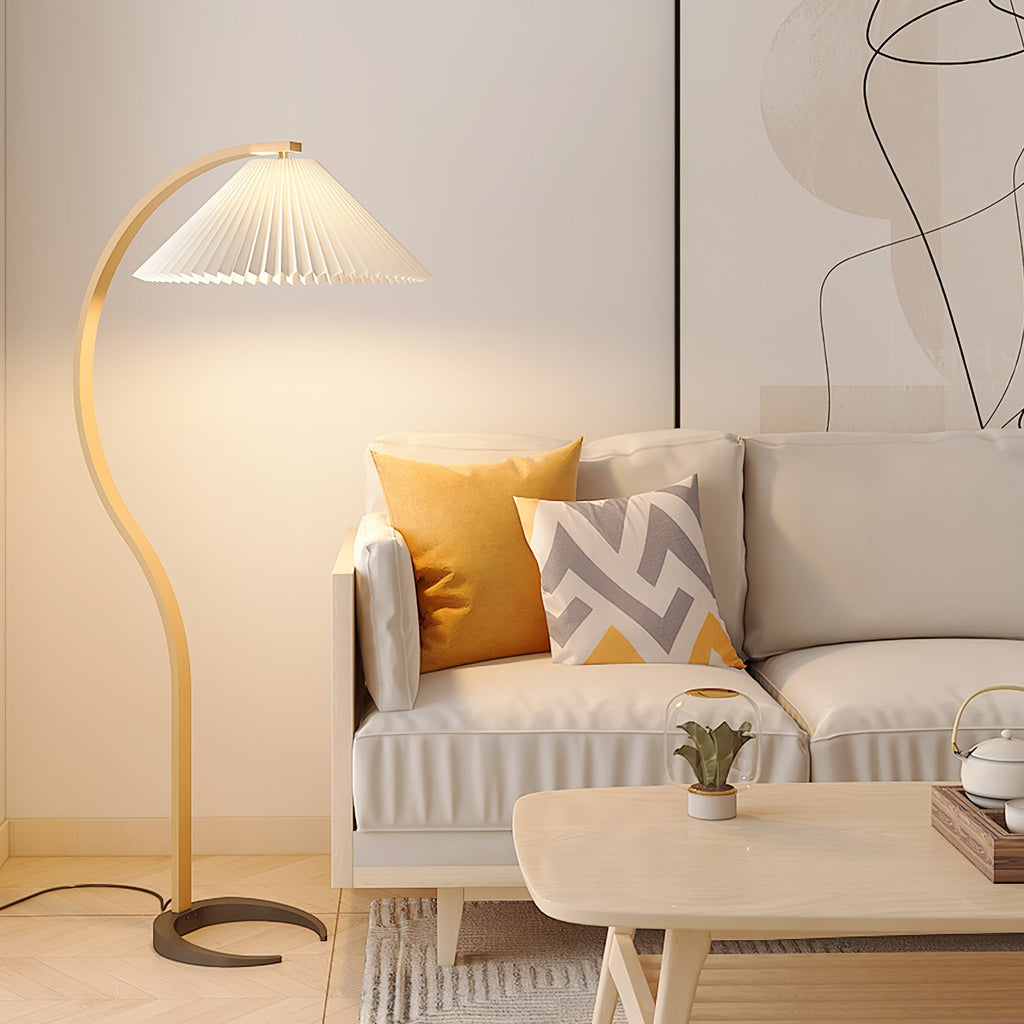 Scandinavian Wood Floor Lamp — Floor Lamp | Maison Monashee — view 29