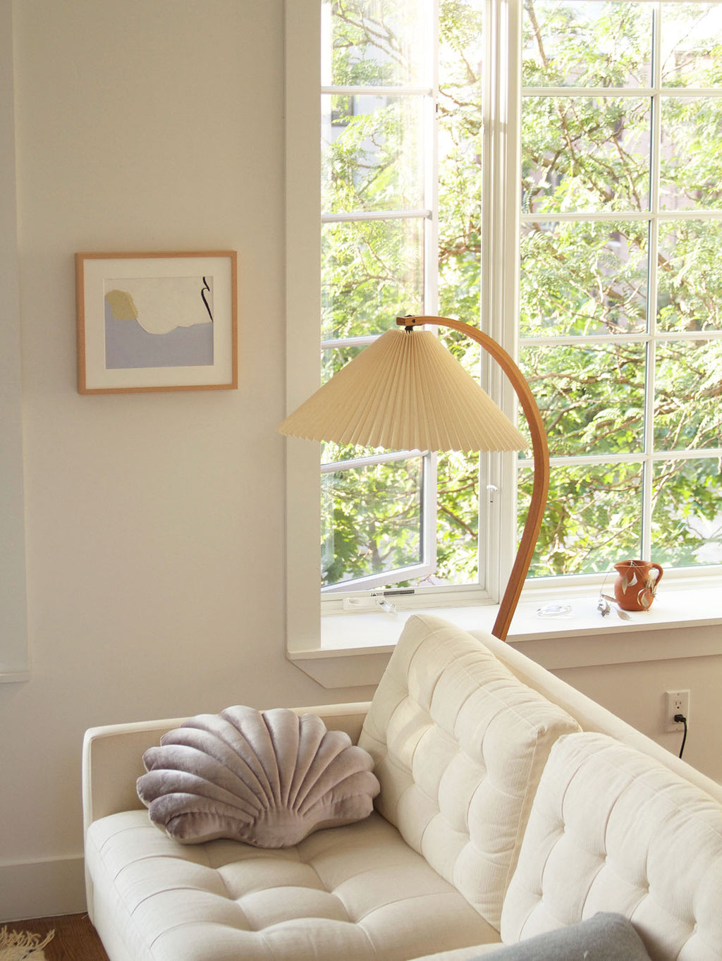 Scandinavian Wood Floor Lamp — Floor Lamp | Maison Monashee — view 80