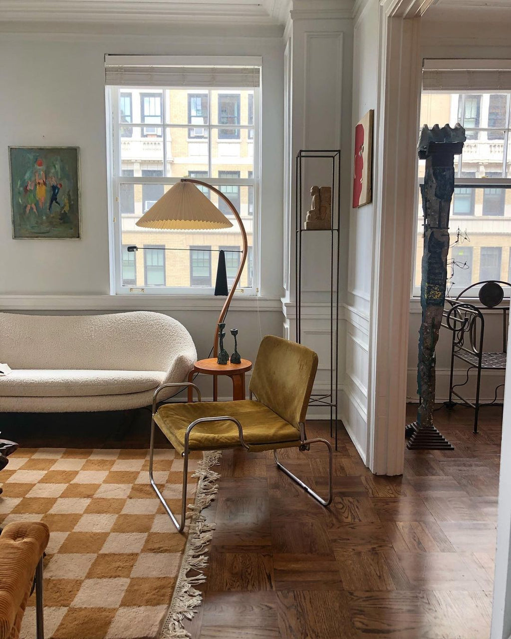 Scandinavian Wood Floor Lamp — Floor Lamp | Maison Monashee — view 83