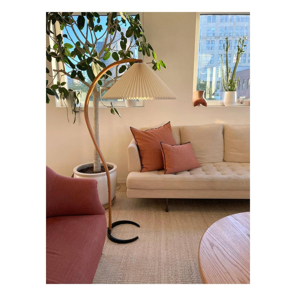 Scandinavian Wood Floor Lamp — Floor Lamp | Maison Monashee — view 89