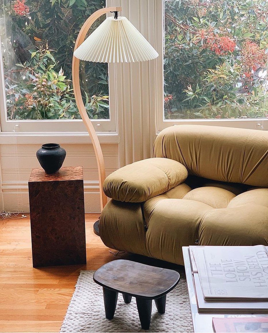 Scandinavian Wood Floor Lamp — Floor Lamp | Maison Monashee — view 96
