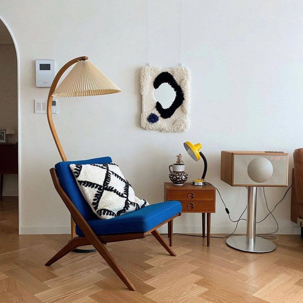 Scandinavian Wood Floor Lamp — Floor Lamp | Maison Monashee — view 98