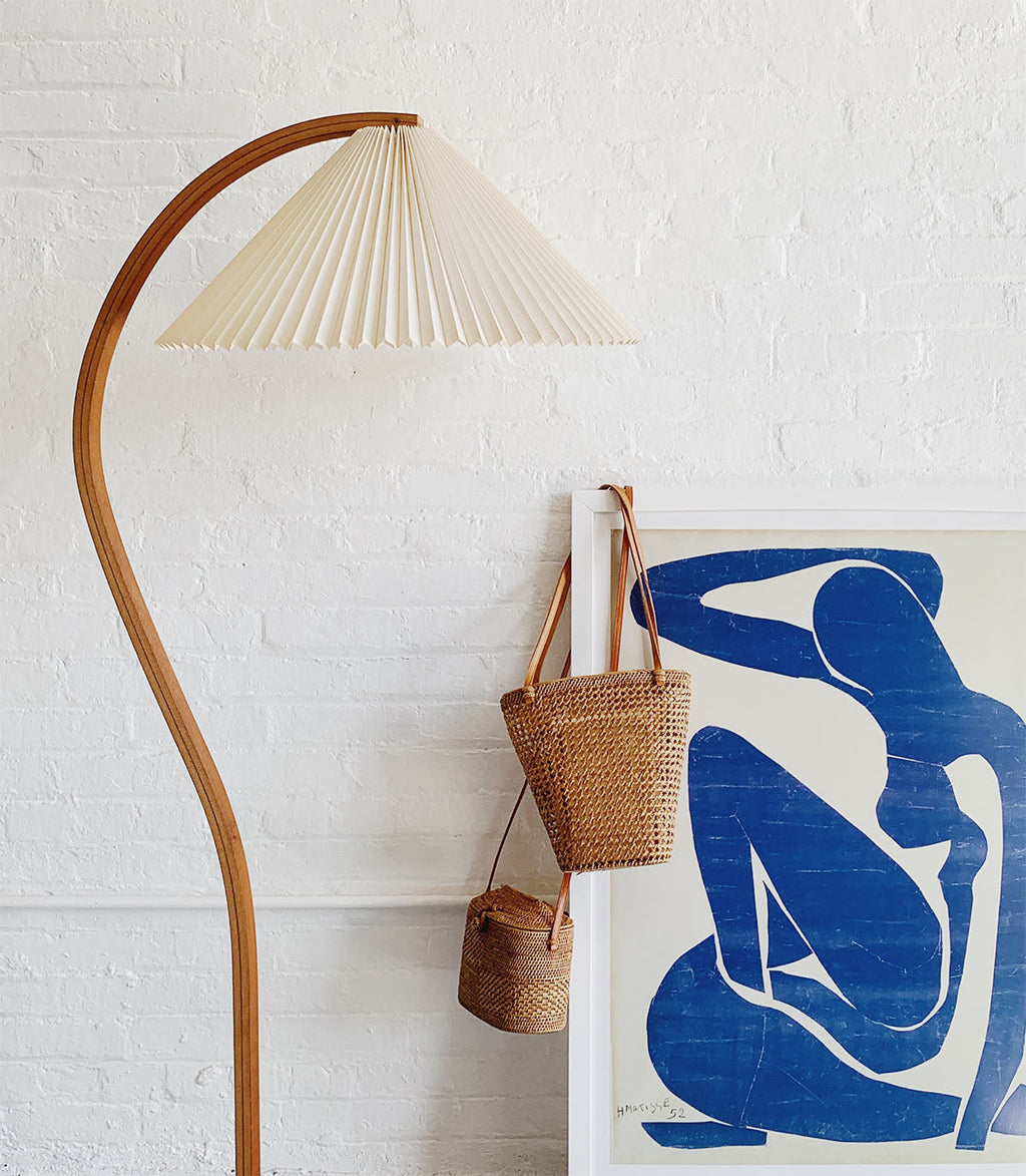 Scandinavian Wood Floor Lamp — Floor Lamp | Maison Monashee — view 101