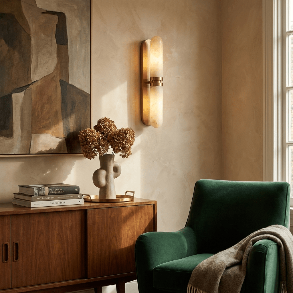 Powder Room Sconce Lighting — Wall Sconce | Maison Monashee — view 5
