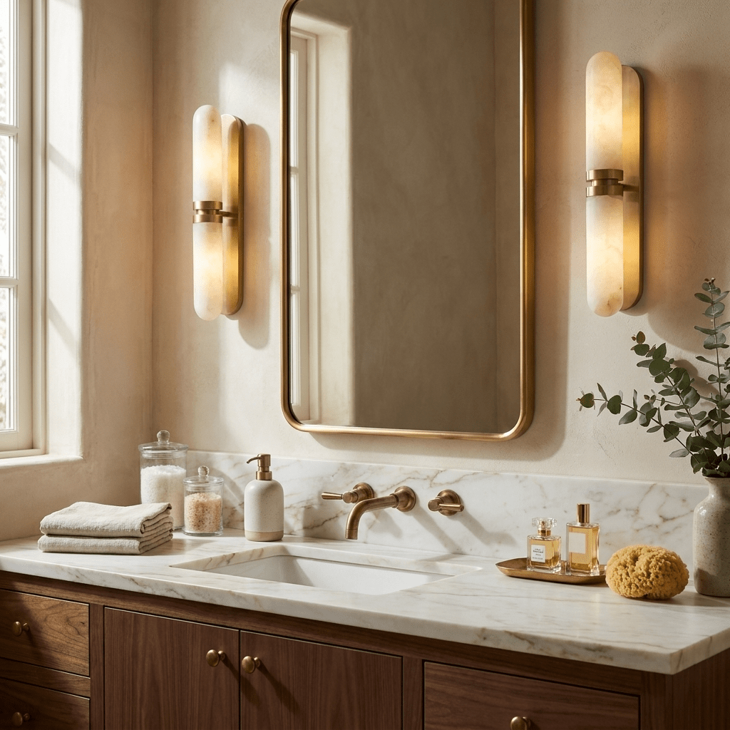 Powder Room Sconce Lighting — Wall Sconce | Maison Monashee — view 7