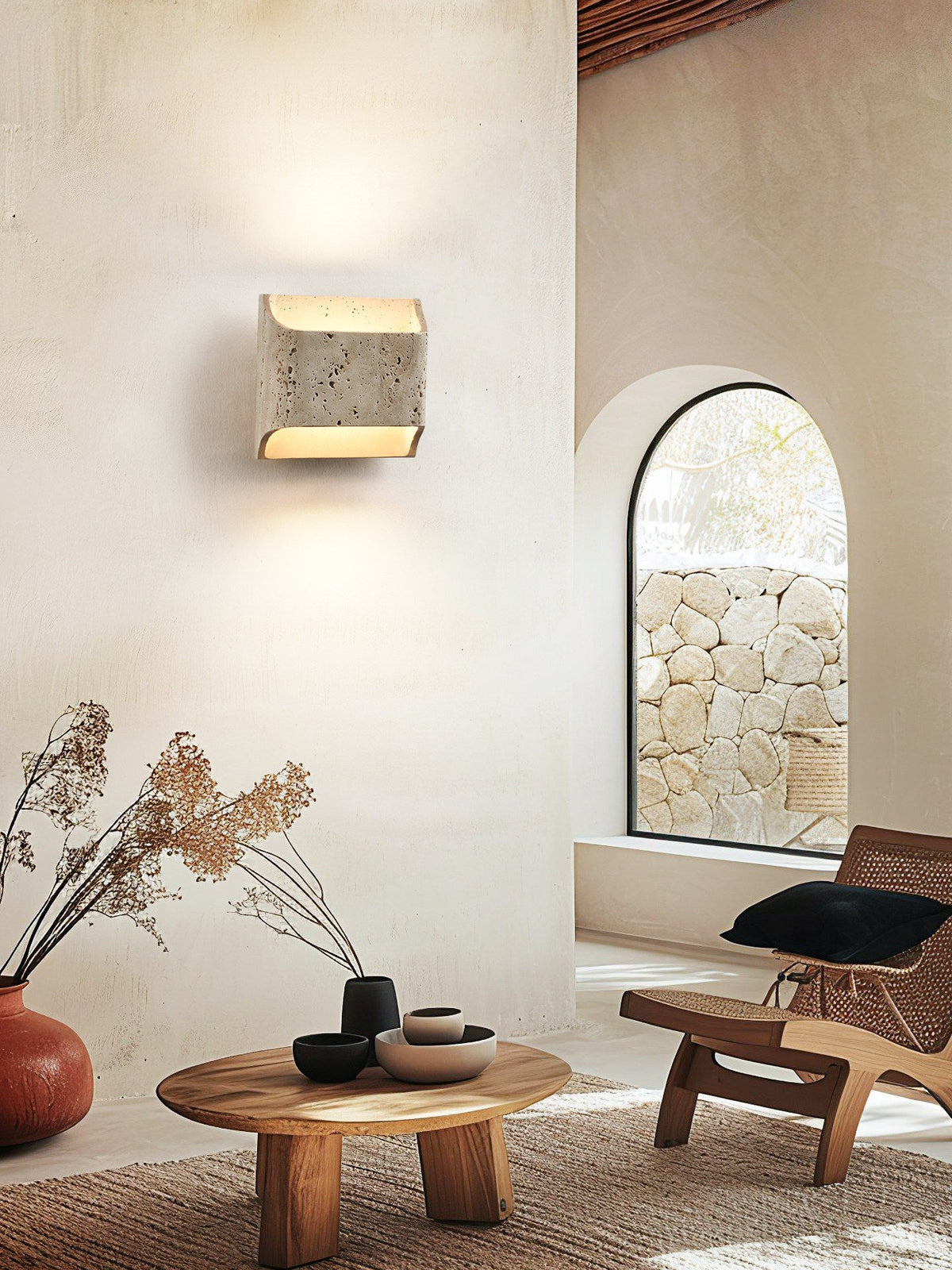 Rectangular Wall Light Fixture — Wall Sconce | Maison Monashee — view 5