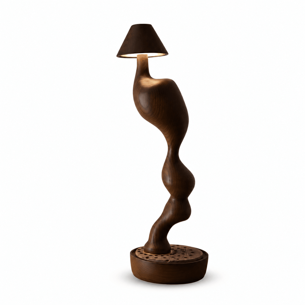Cordless Mushroom Table Lamp — Table Lamp | Maison Monashee — view 11