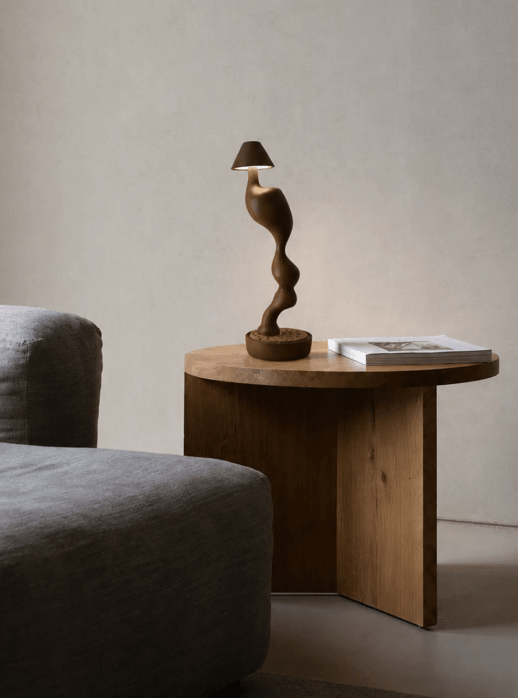 Cordless Mushroom Table Lamp — Table Lamp | Maison Monashee — view 18