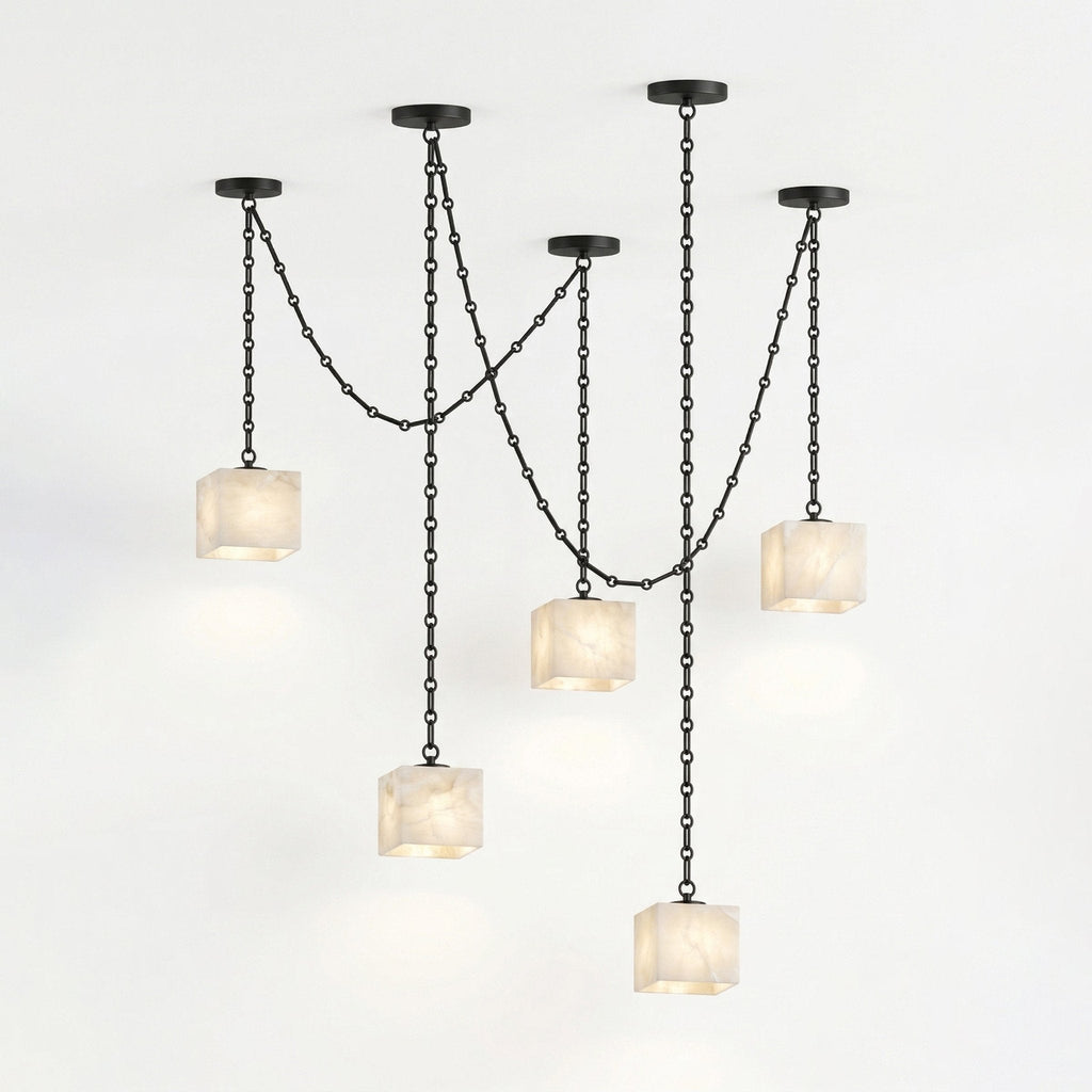 Modern Black Chandelier Lighting — Chandelier | Maison Monashee — view 18