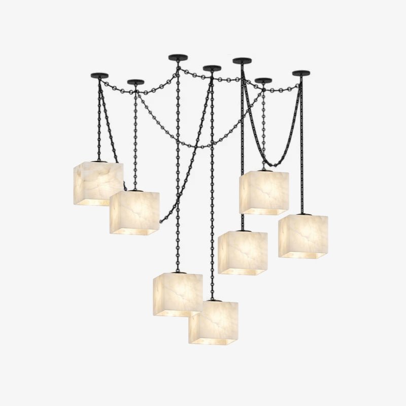 Modern Black Chandelier Lighting — Chandelier | Maison Monashee — view 8