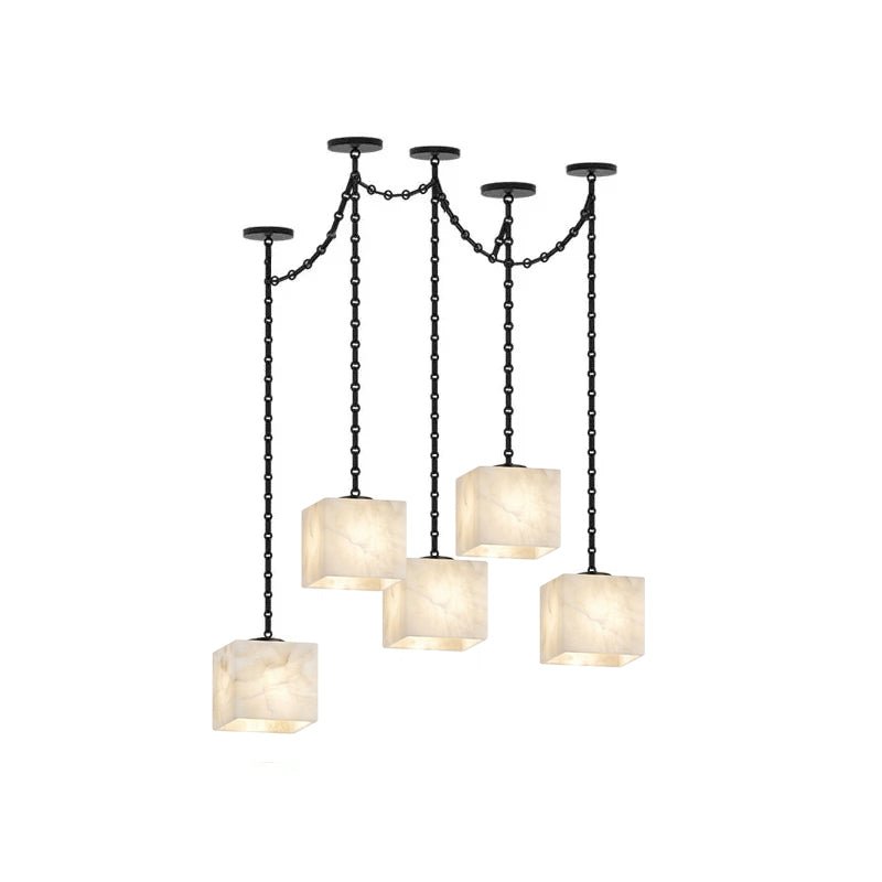 Modern Black Chandelier Lighting — Chandelier | Maison Monashee — view 11