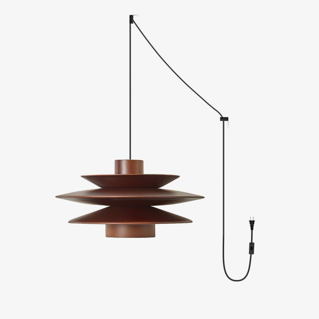 Wood Pendant Light Plug-In — Pendant Light | Maison Monashee