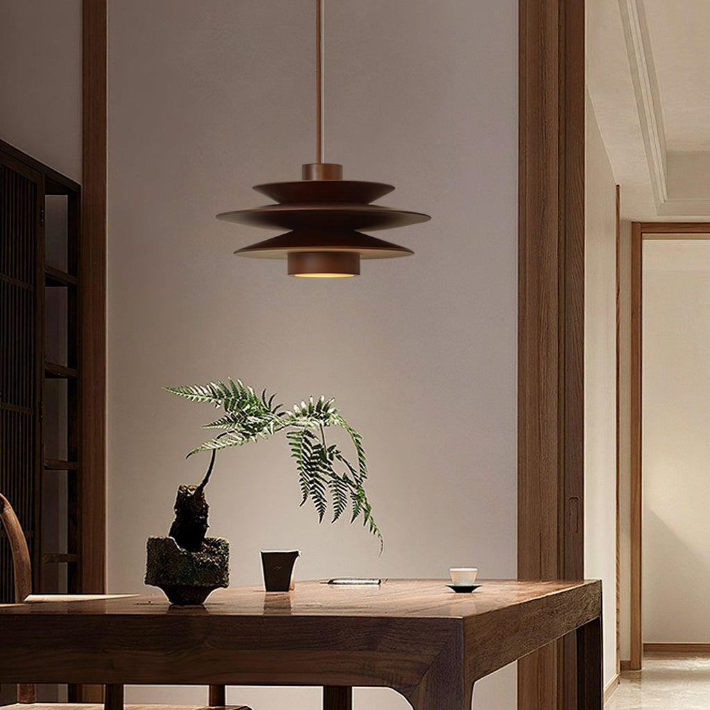 Wood Pendant Light Plug-In — Pendant Light | Maison Monashee — view 6