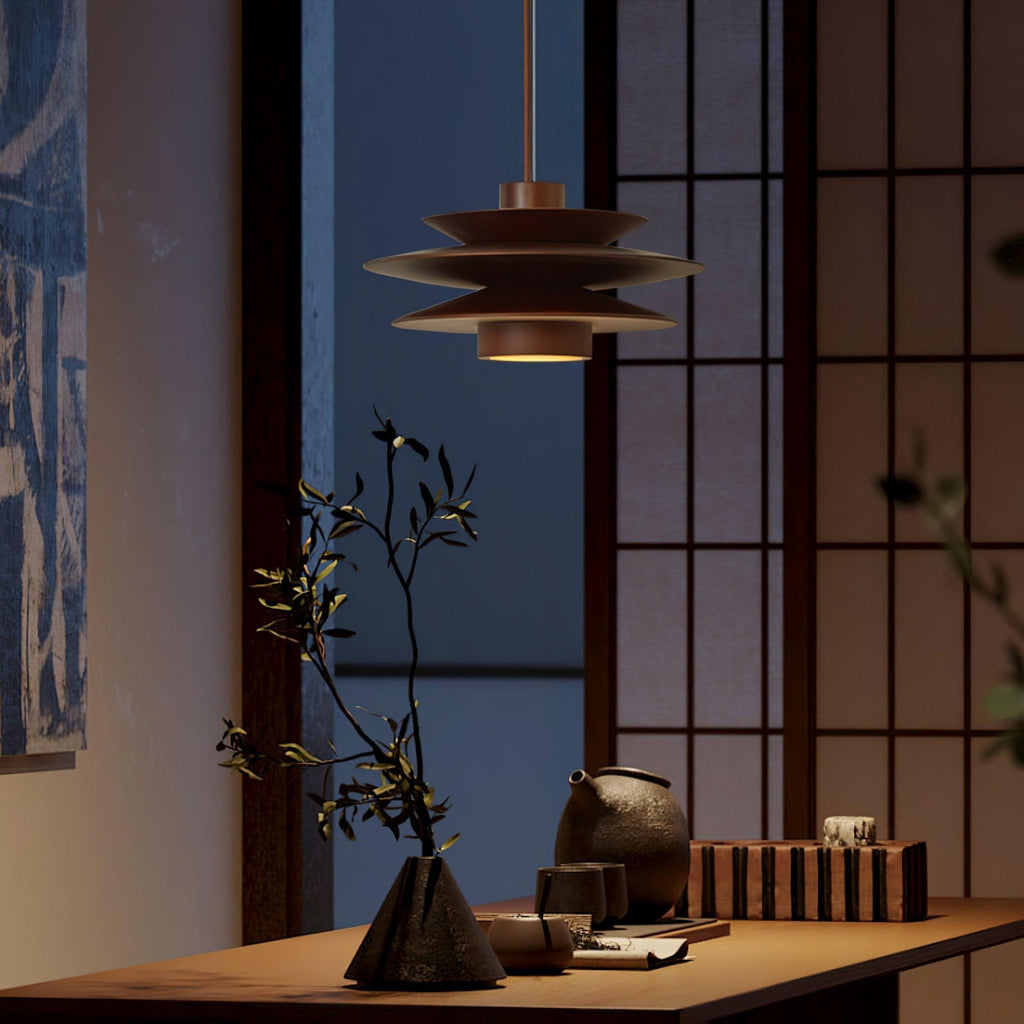 Wood Pendant Light Plug-In — Pendant Light | Maison Monashee — view 13