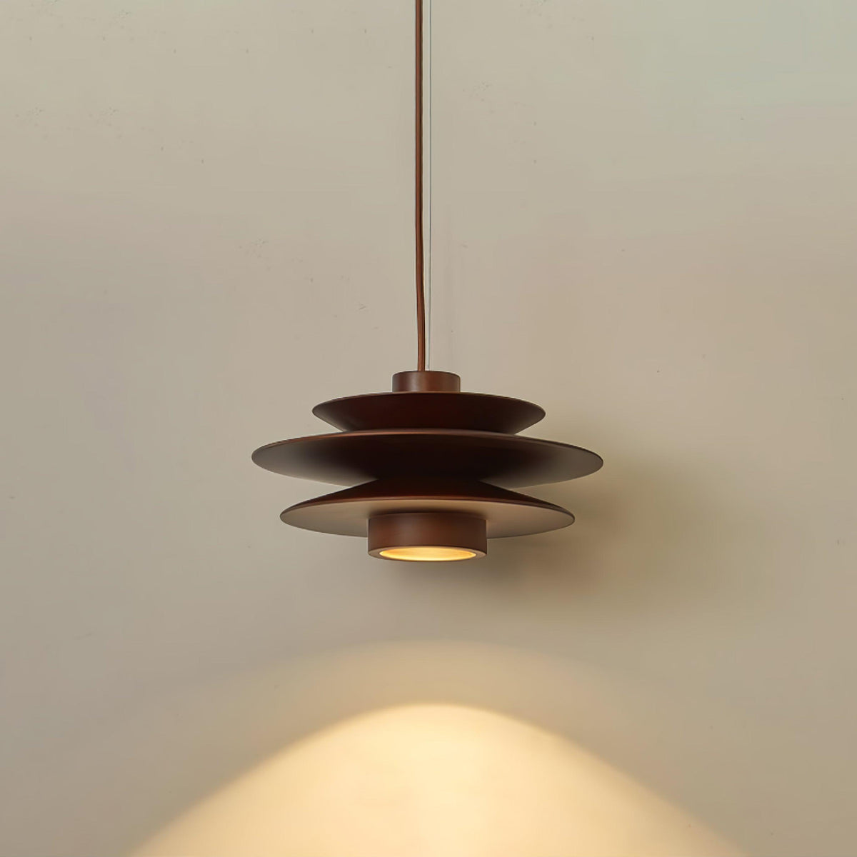 Wood Pendant Light Plug-In — Pendant Light | Maison Monashee — view 15