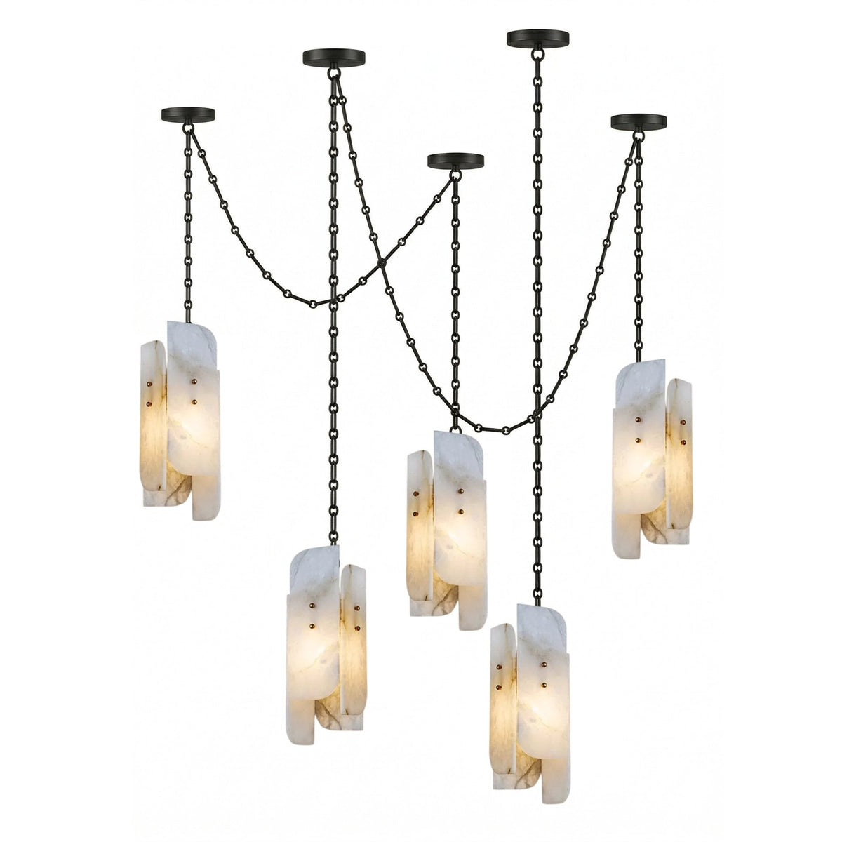 Cluster Pendant Chandelier — Chandelier | Maison Monashee — view 17