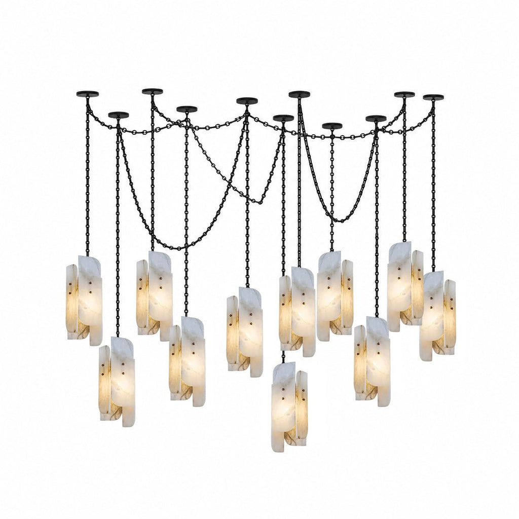 Cluster Pendant Chandelier — Chandelier | Maison Monashee — view 8
