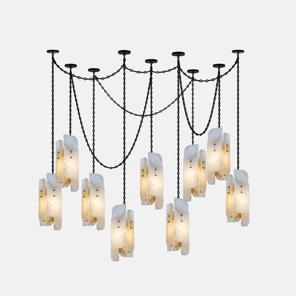 Cluster Pendant Chandelier — Chandelier | Maison Monashee — view 10