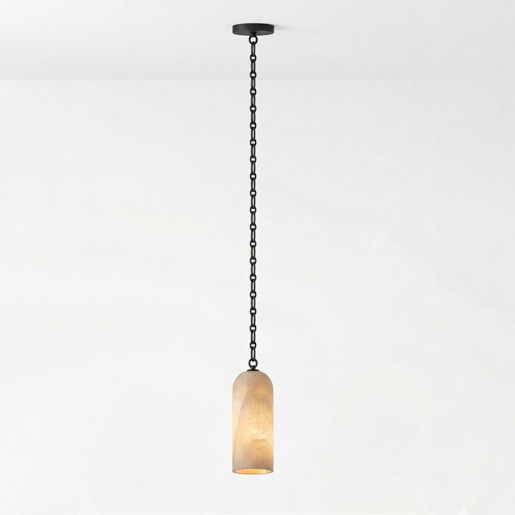Alabaster Pendant Chandelier — Chandelier | Maison Monashee — view 14