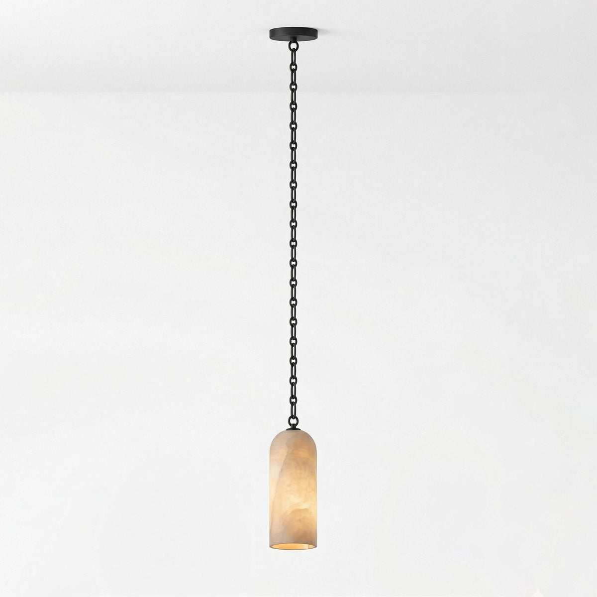 Alabaster Pendant Chandelier — Chandelier | Maison Monashee — view 14