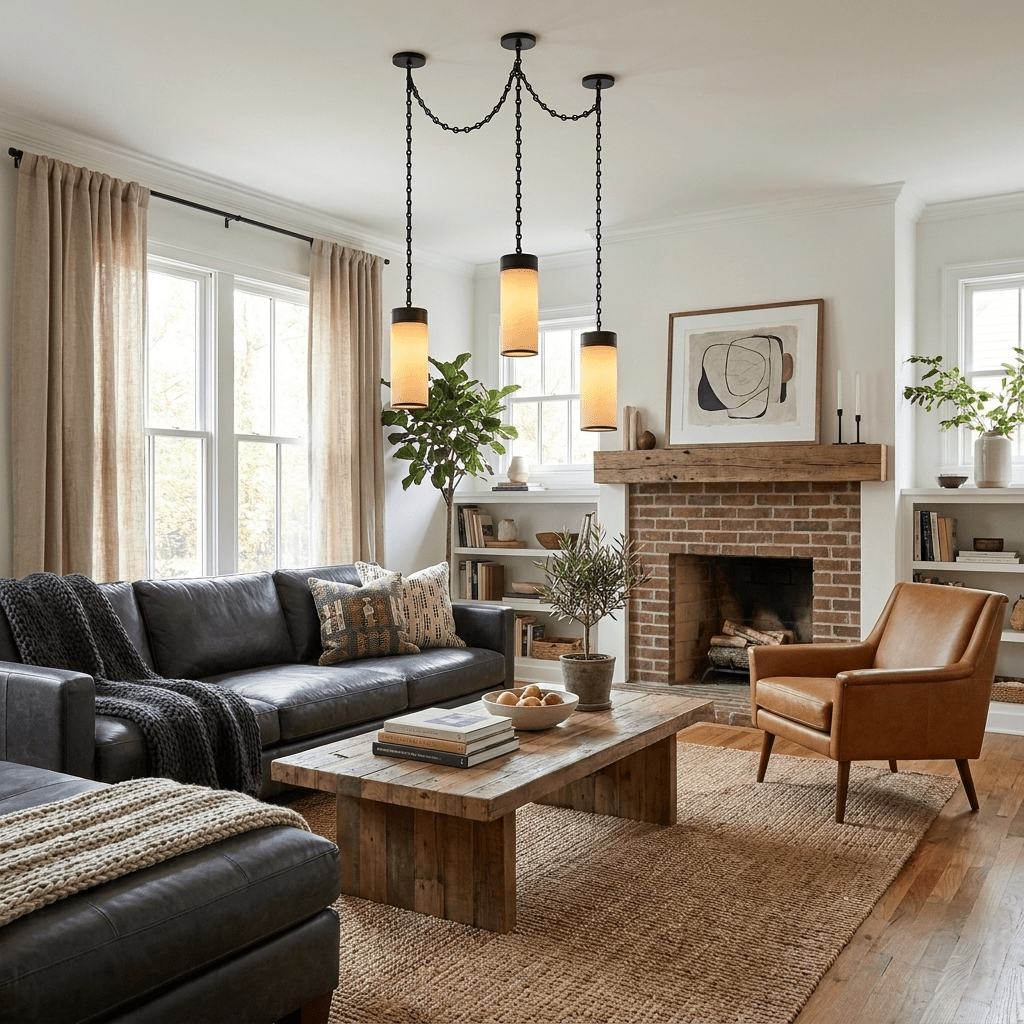 Cylinder Pendant Chandelier — Chandelier | Maison Monashee — view 20