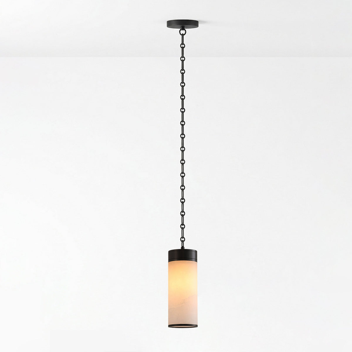 Cylinder Pendant Chandelier — Chandelier | Maison Monashee — view 10