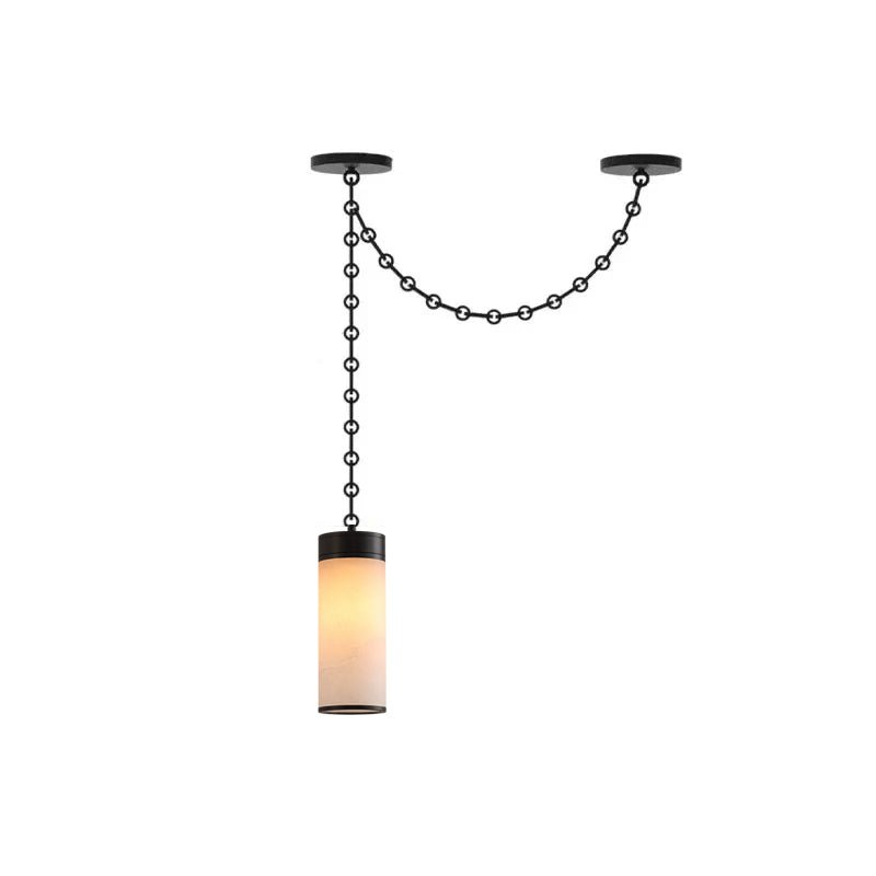 Cylinder Pendant Chandelier — Chandelier | Maison Monashee — view 14
