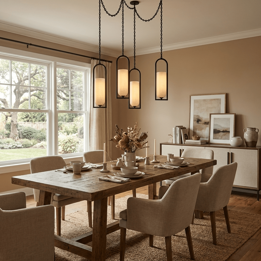 Lantern Chandelier — Chandelier | Maison Monashee — view 4