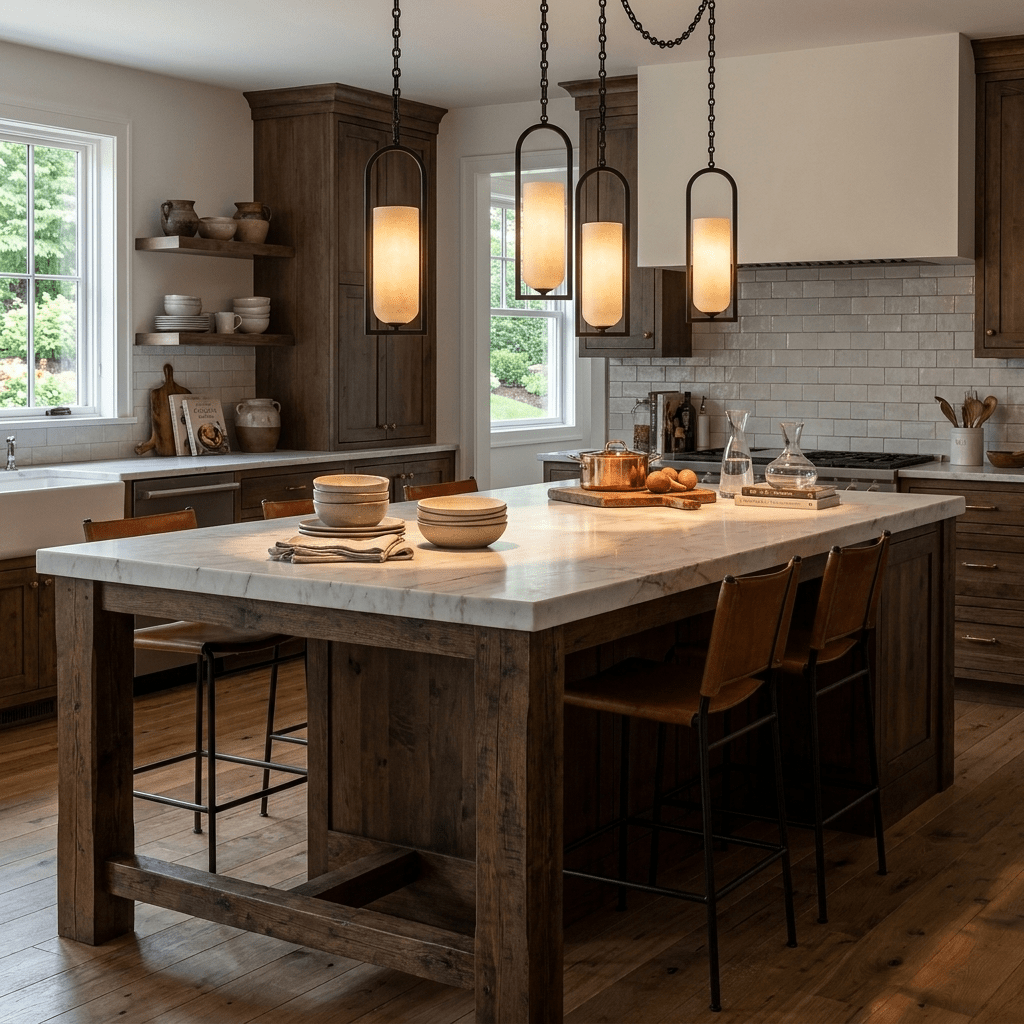 Lantern Chandelier — Chandelier | Maison Monashee — view 7