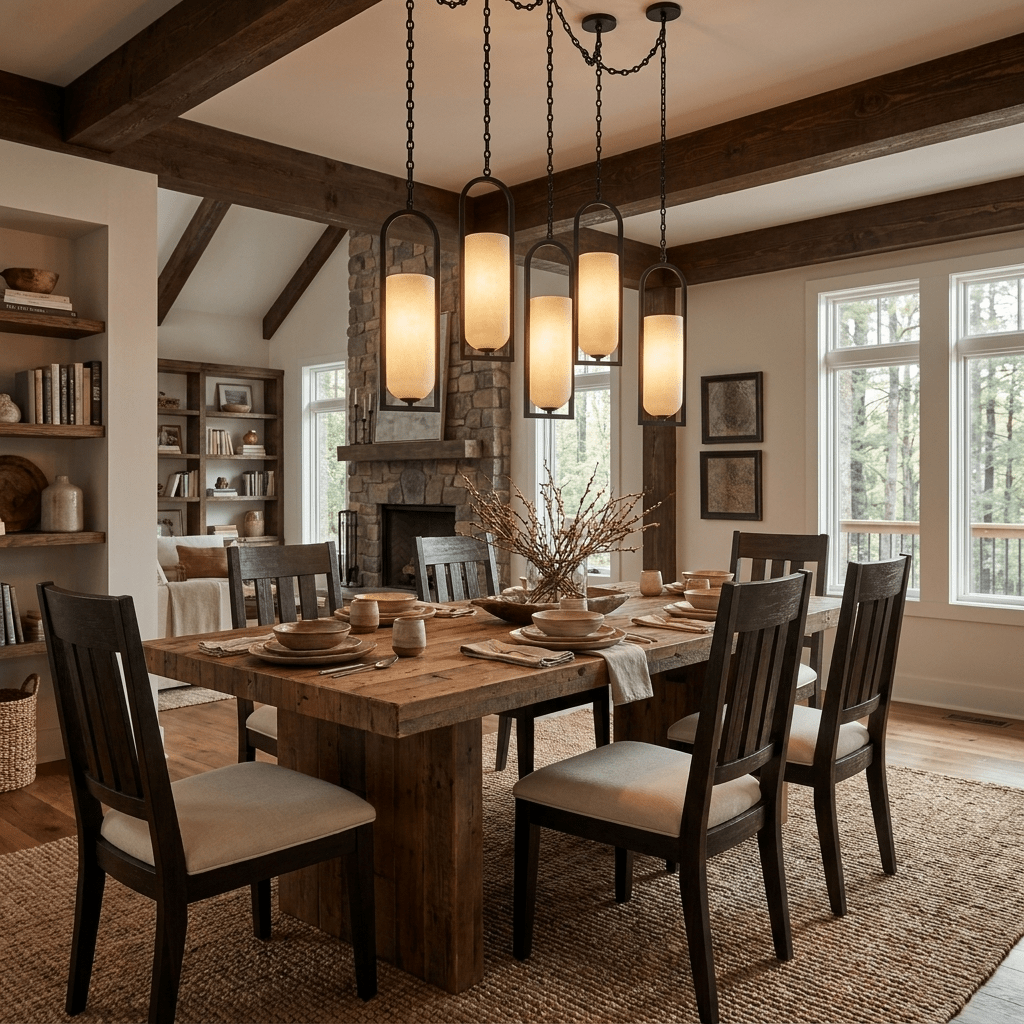 Lantern Chandelier — Chandelier | Maison Monashee — view 5