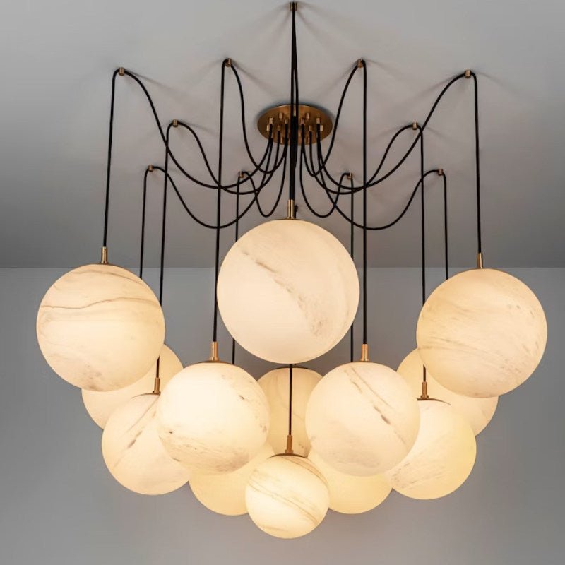 Extra Large Orb Chandelier — Chandelier | Maison Monashee — view 5