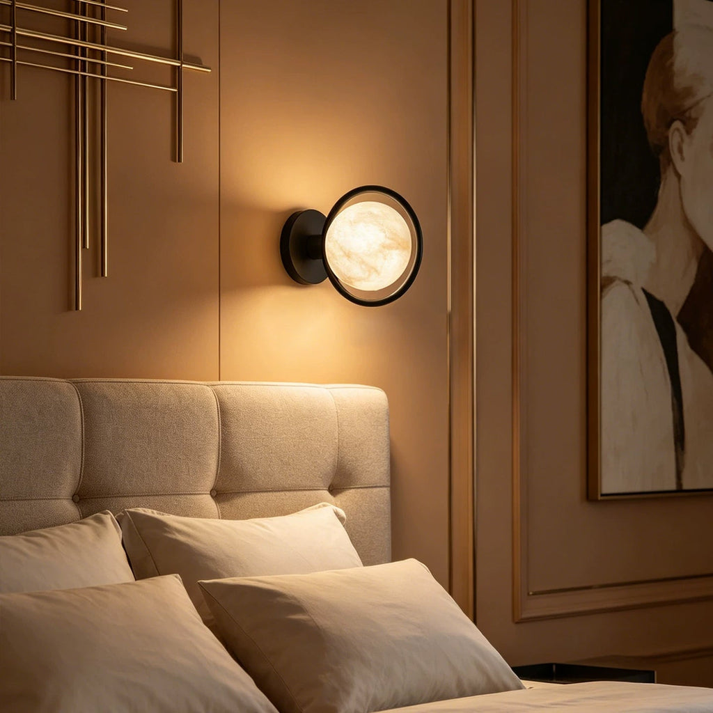 Modern Gold Vanity Light — Wall Sconce | Maison Monashee — view 4
