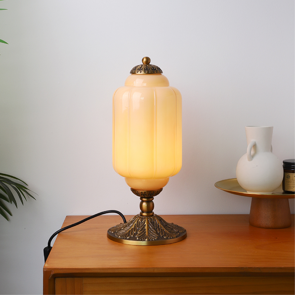 Vintage Lantern Table Lamp — Table Lamp | Maison Monashee — view 7
