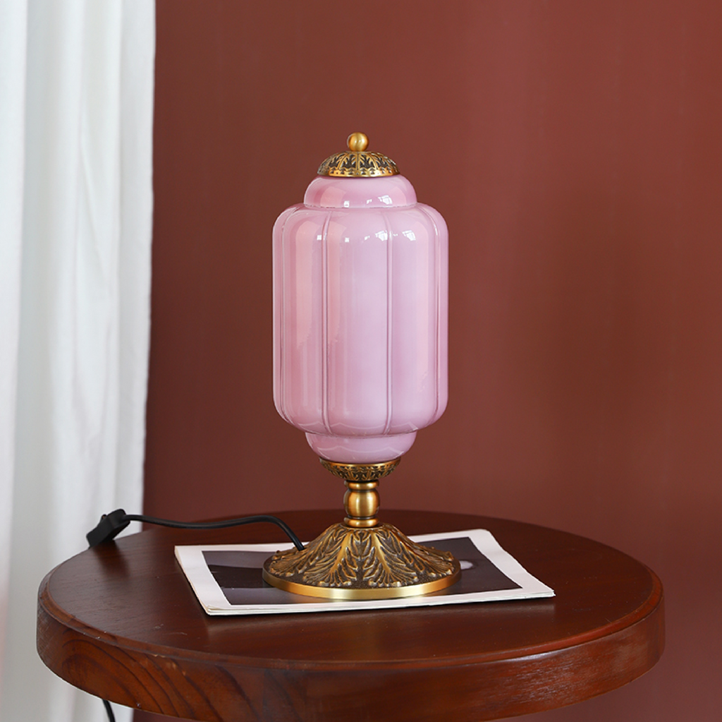 Vintage Lantern Table Lamp — Table Lamp | Maison Monashee — view 4