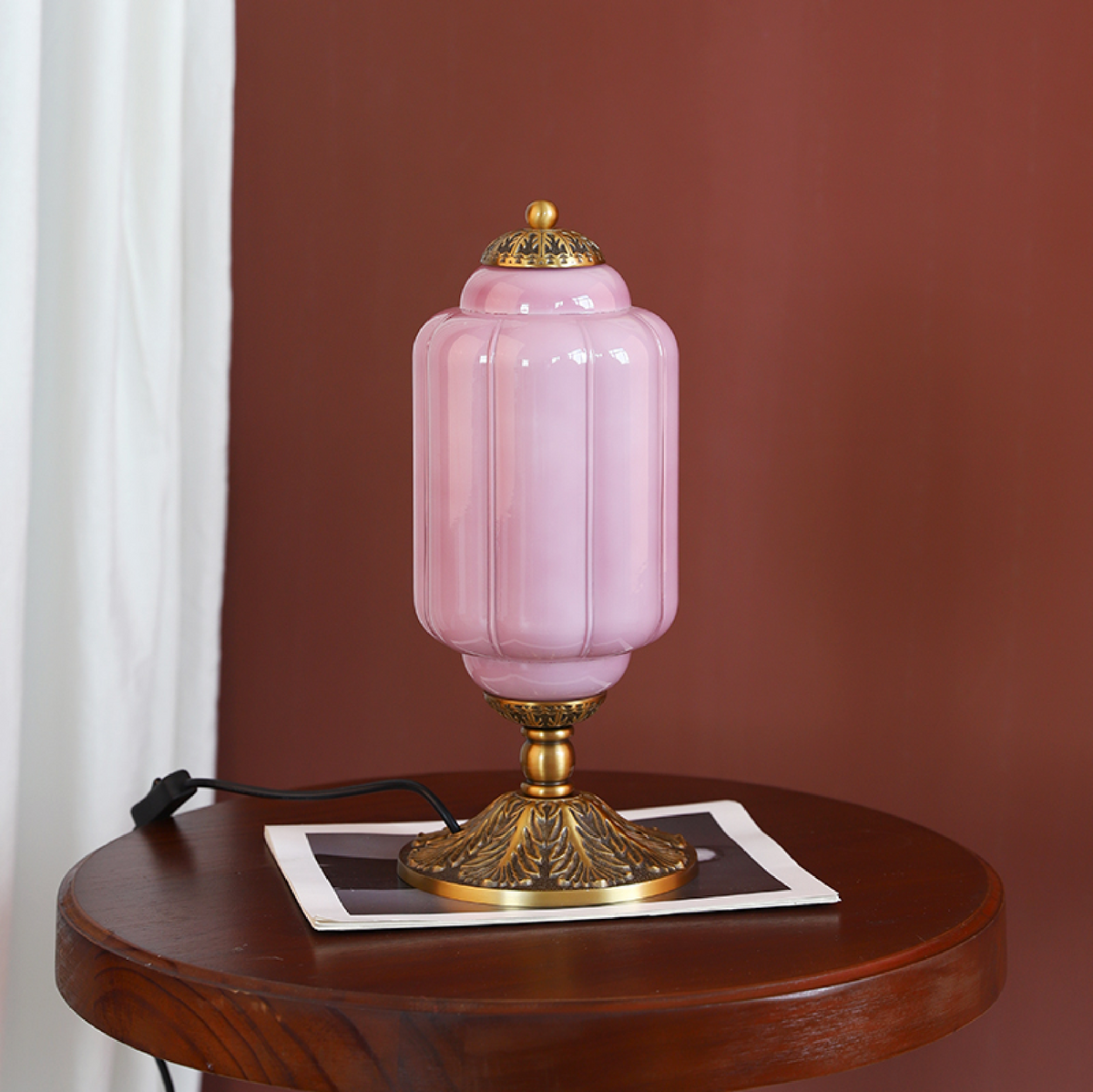 Vintage Lantern Table Lamp — Table Lamp | Maison Monashee — view 4