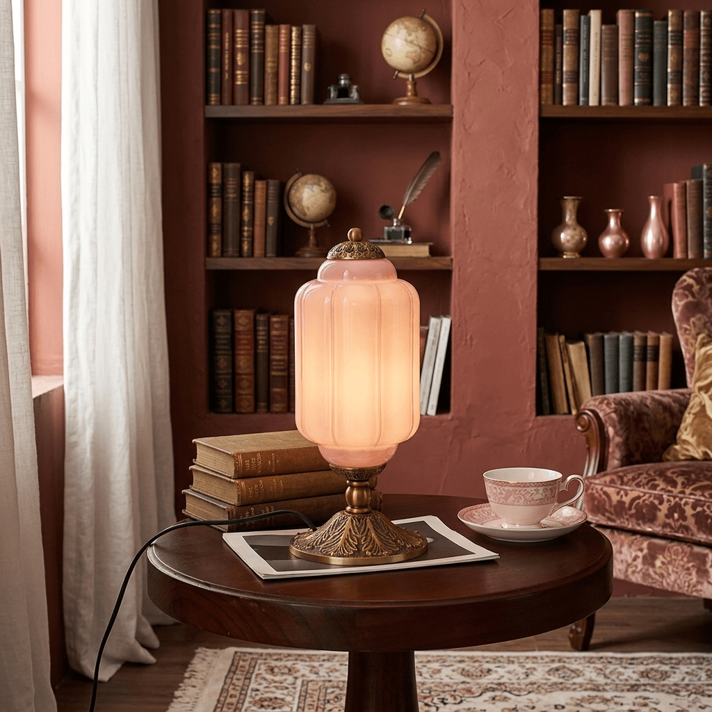 Vintage Lantern Table Lamp — Table Lamp | Maison Monashee — view 11