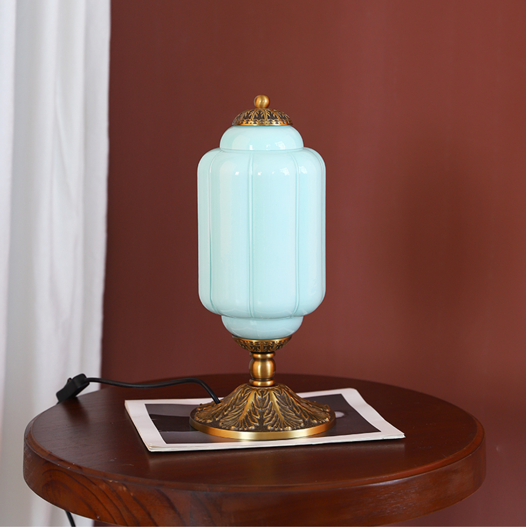 Vintage Lantern Table Lamp — Table Lamp | Maison Monashee — view 6