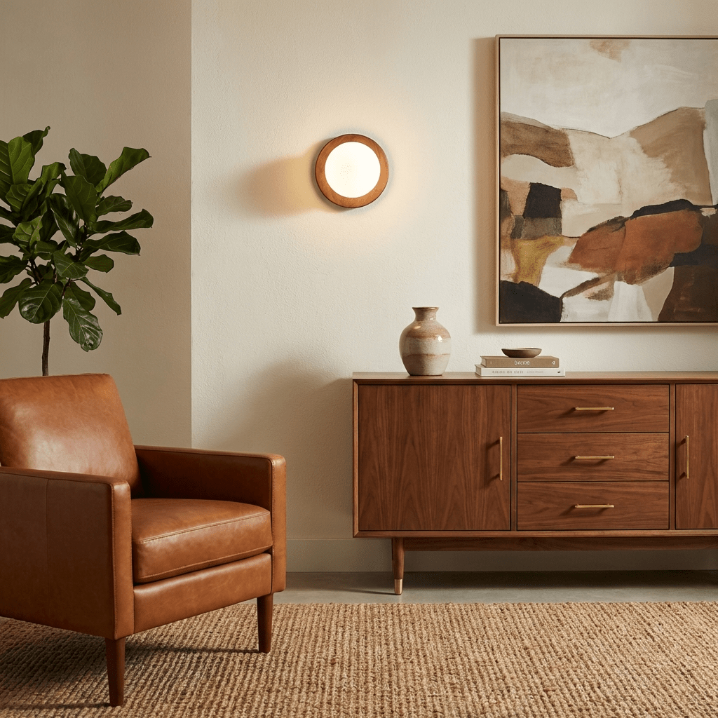 Frosted Glass Wall Light — Wall Sconce | Maison Monashee — view 4