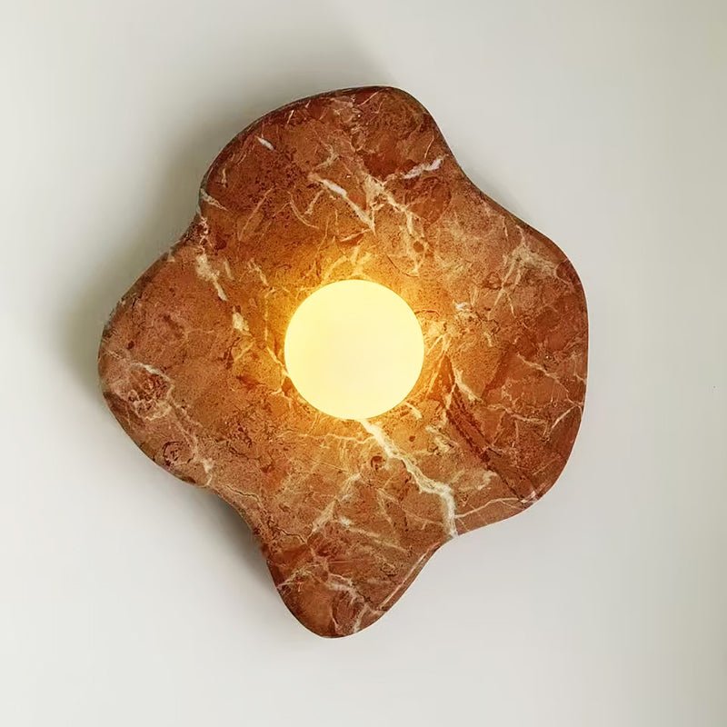 Red Marble Sconce — Wall Sconce | Maison Monashee — view 10