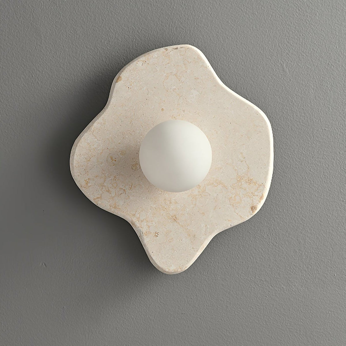 Red Marble Sconce — Wall Sconce | Maison Monashee — view 9