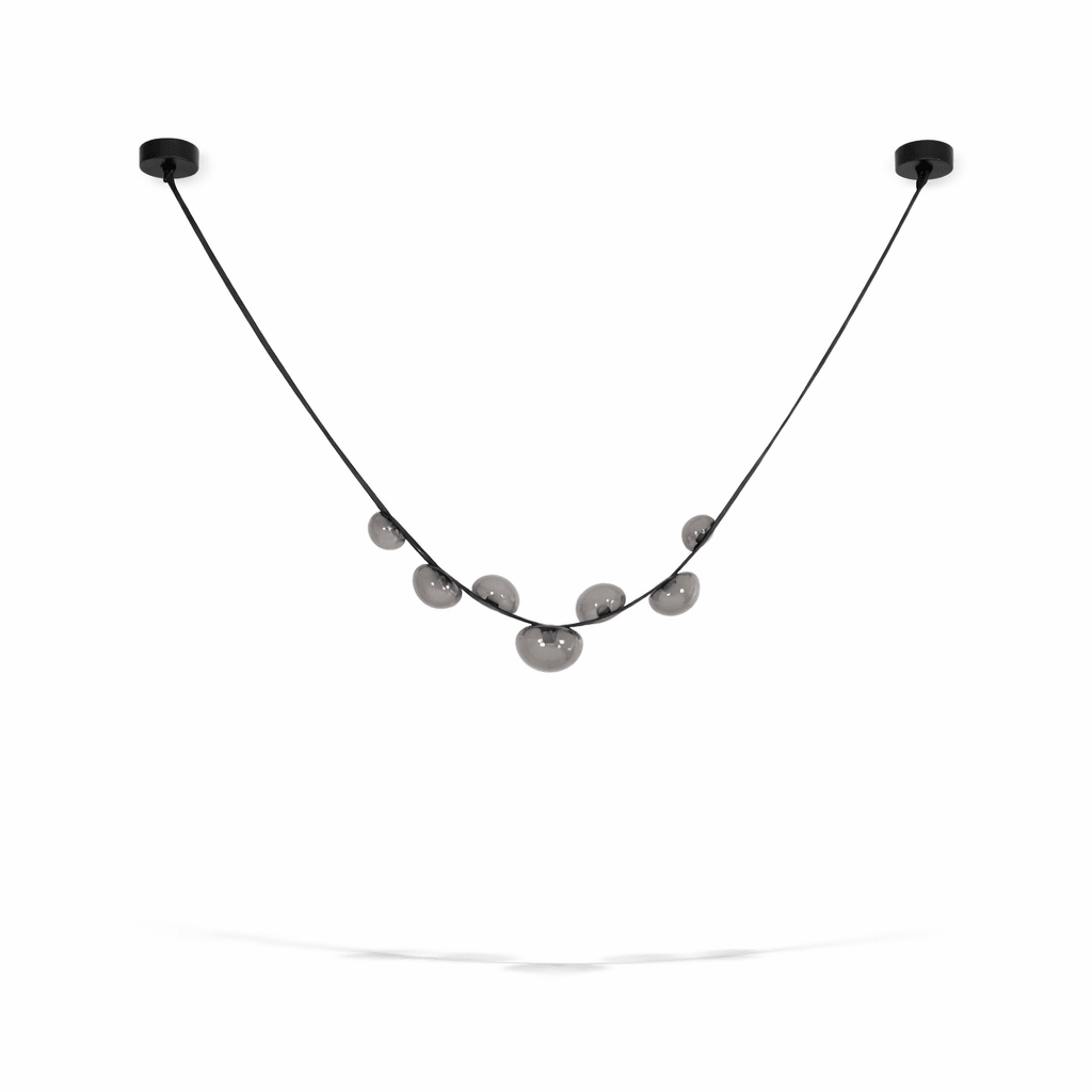 Leather Chandelier — Chandelier | Maison Monashee — view 22
