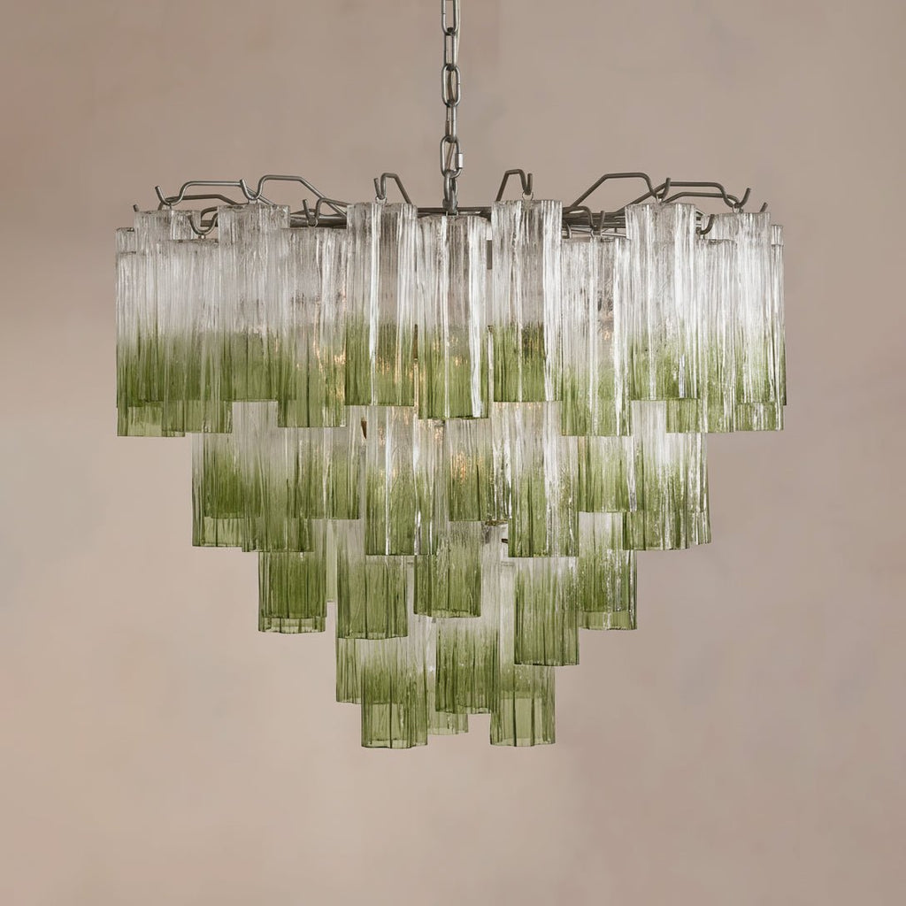 Modern Pink Chandelier — Chandelier | Maison Monashee — view 21